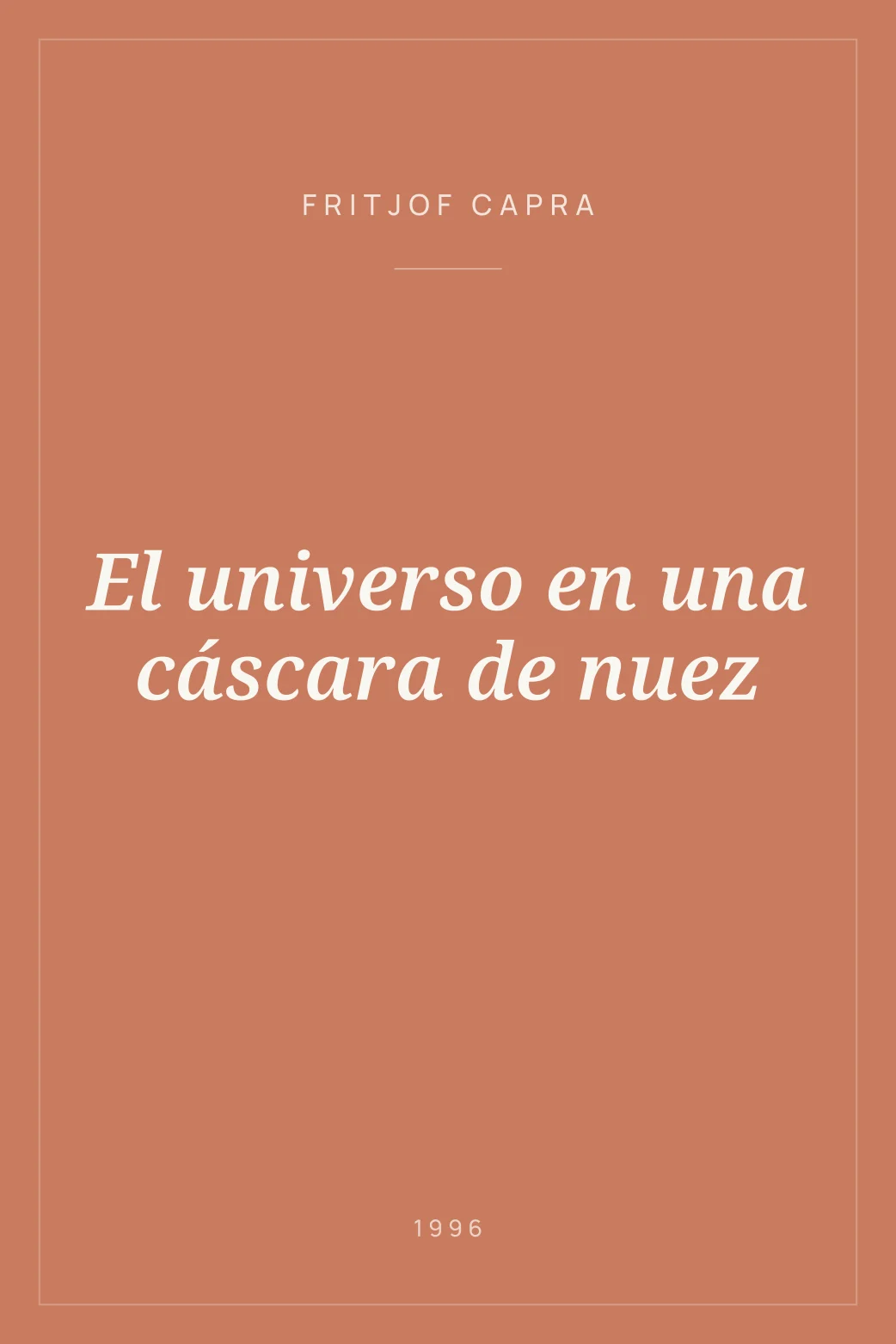 Portada de El universo en una cáscara de nuez