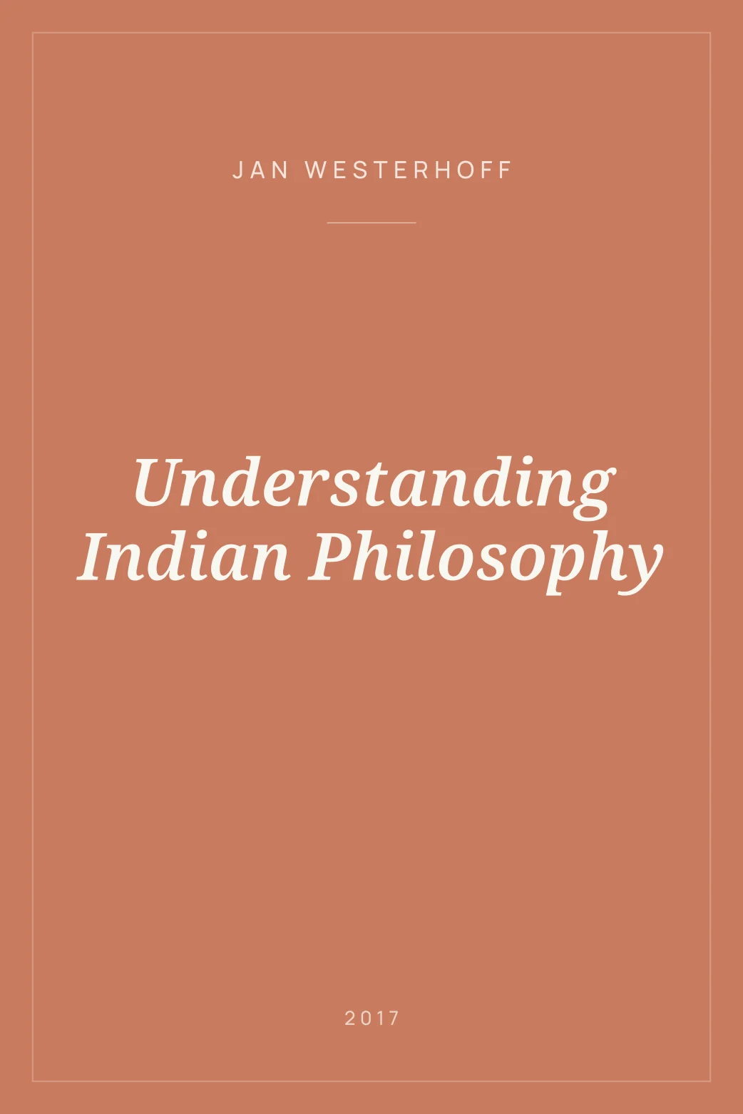 Portada de Understanding Indian Philosophy