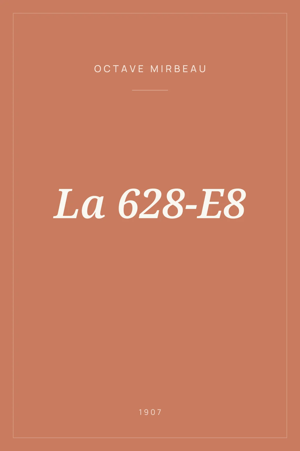 Portada de La 628-E8