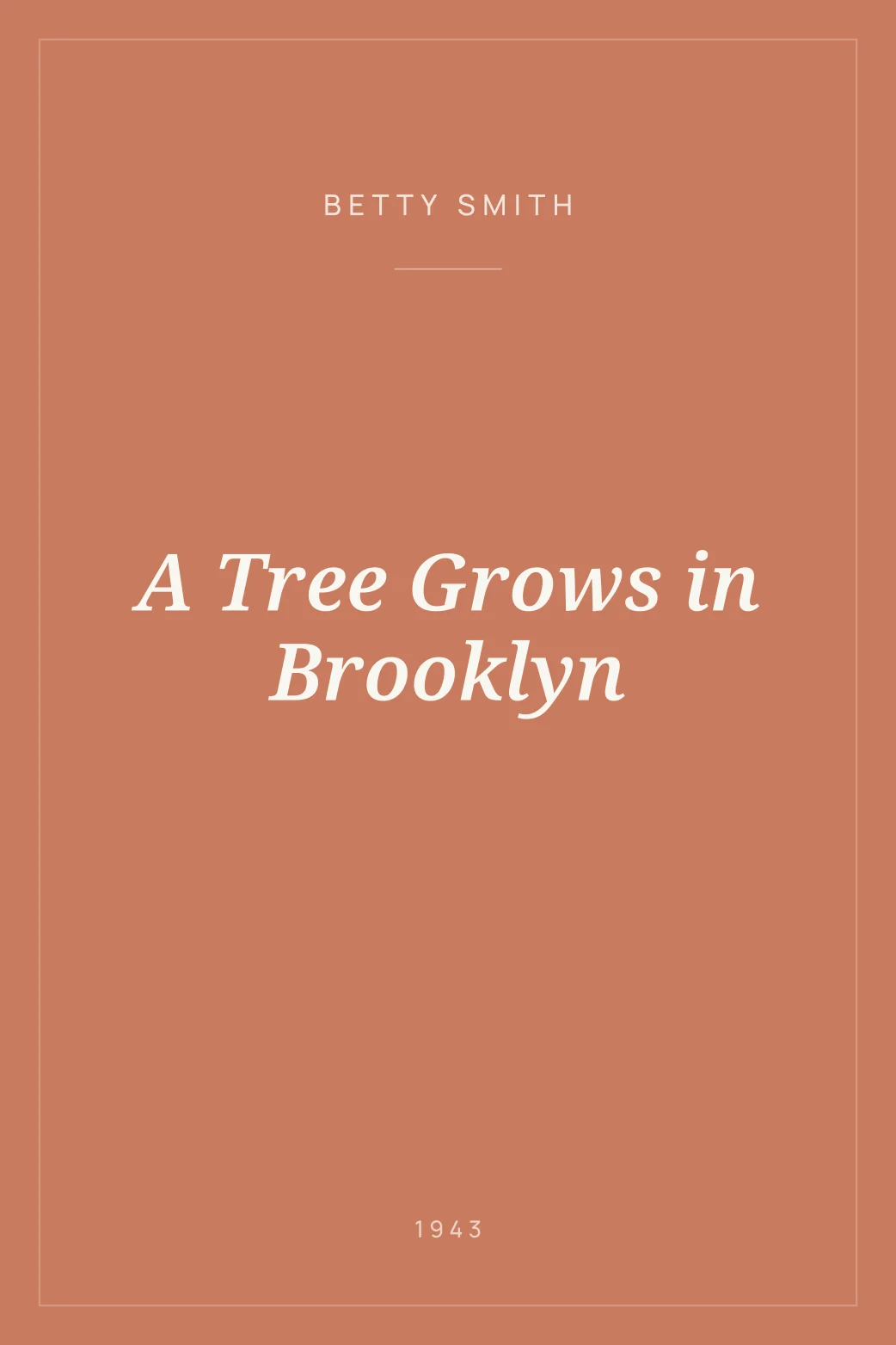 Portada de A Tree Grows in Brooklyn