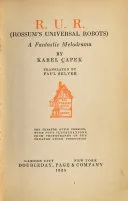 Portada de R.U.R. (Robots Universales de Rossum)