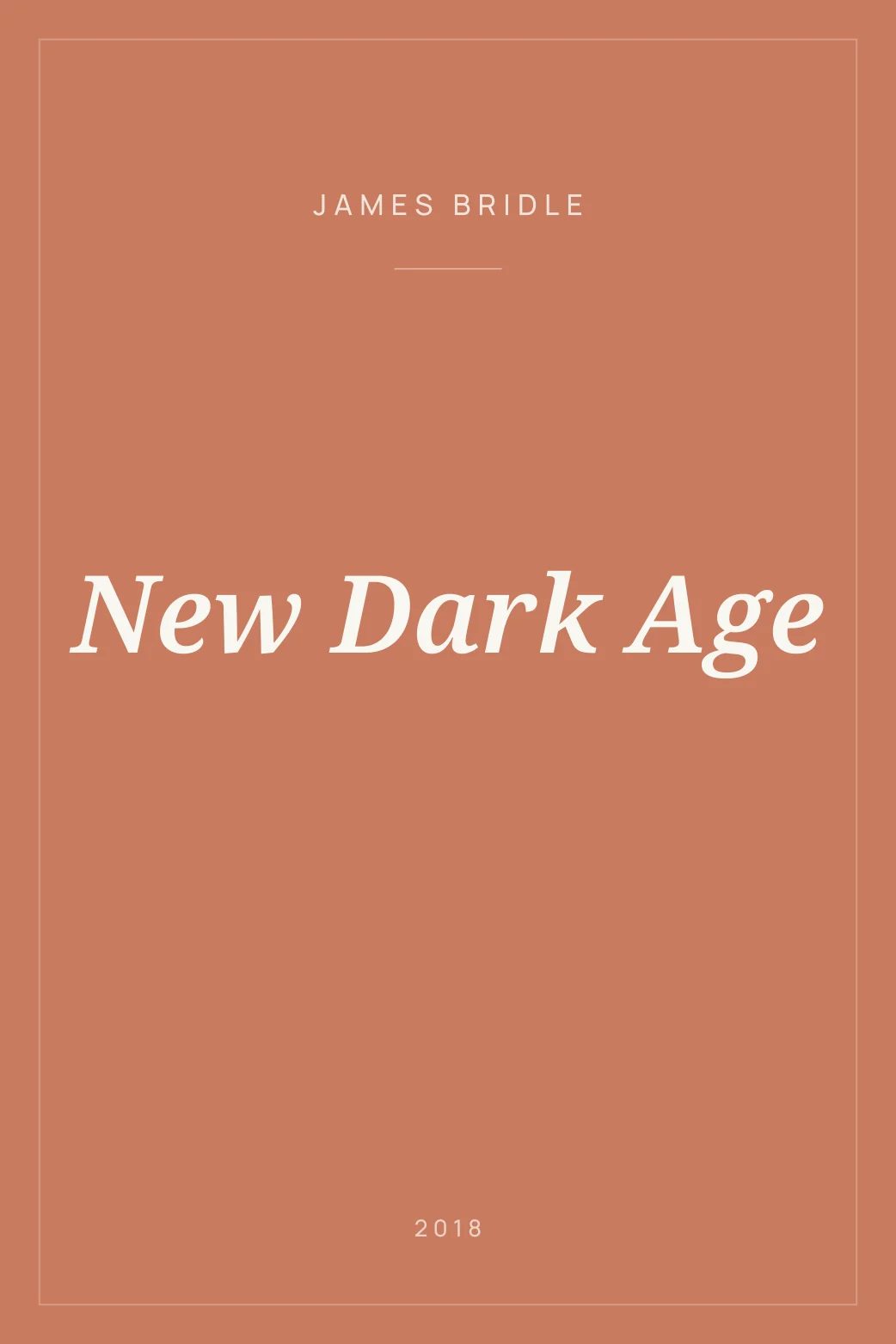 Portada de New Dark Age