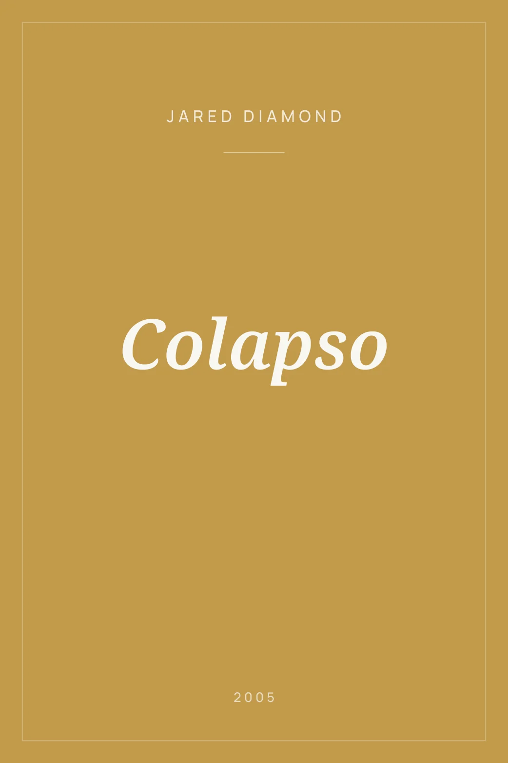 Portada de Colapso