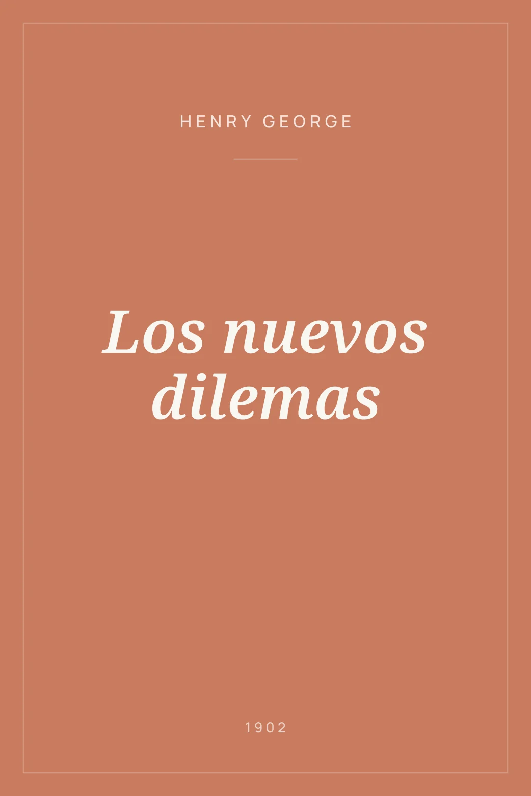 Portada de Los nuevos dilemas