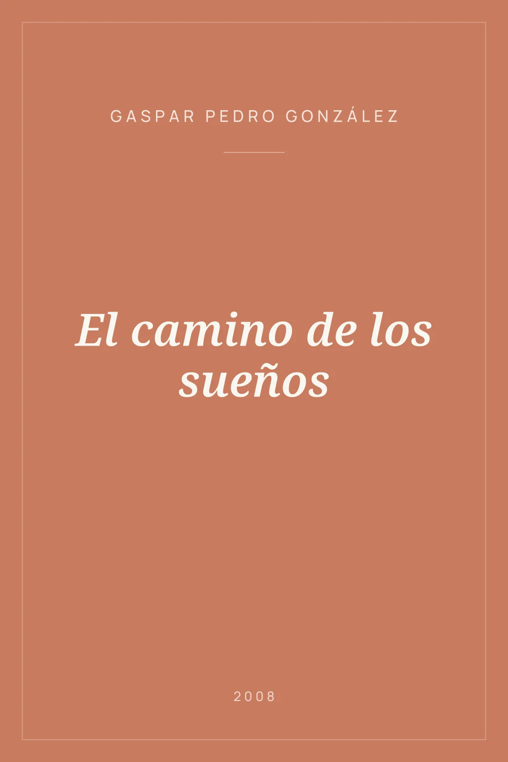 Portada de El camino de los sueños