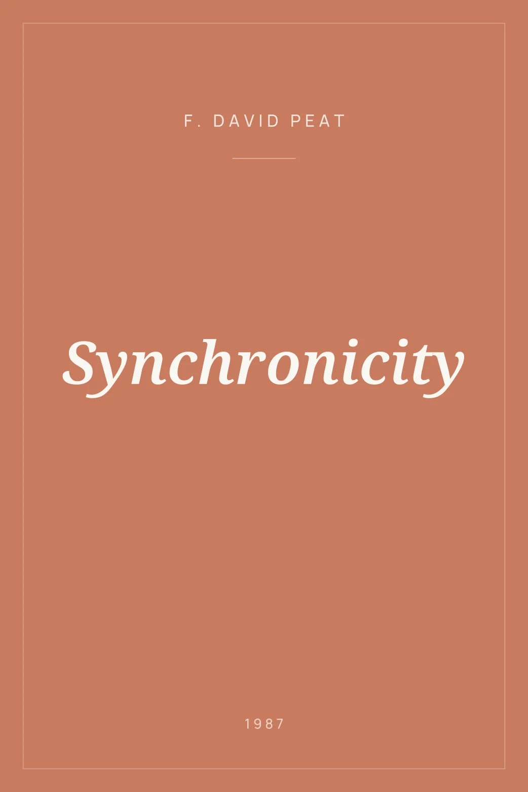 Portada de Synchronicity