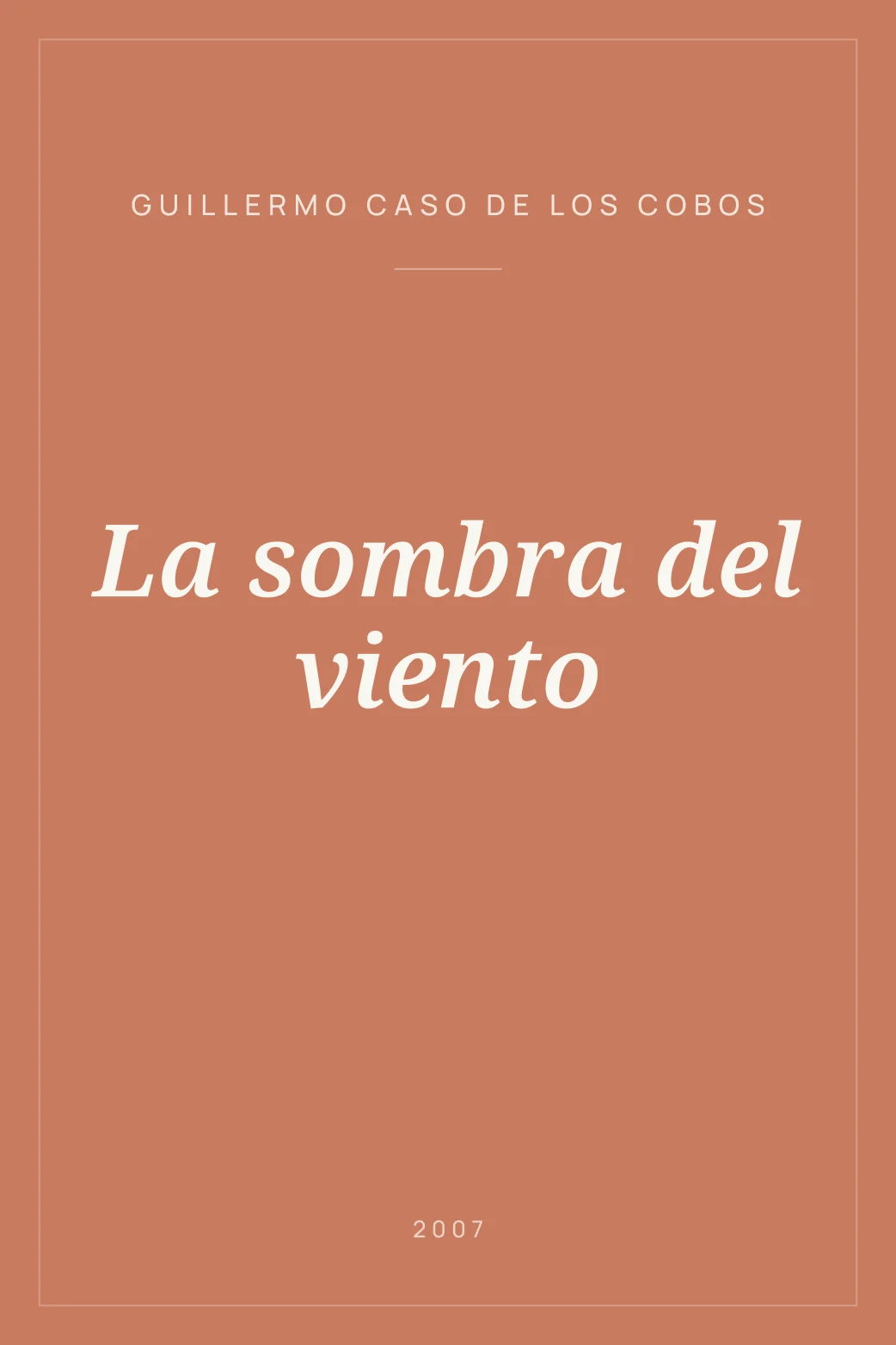 Portada de La sombra del viento