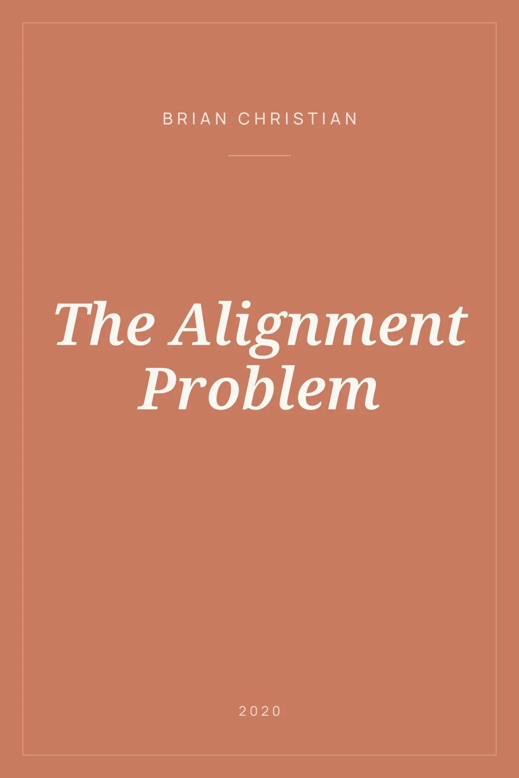 Portada de The Alignment Problem
