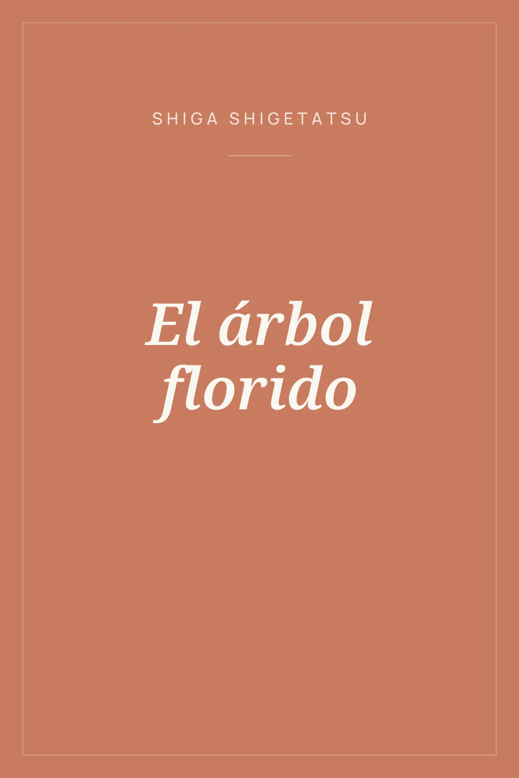 Portada de El árbol florido