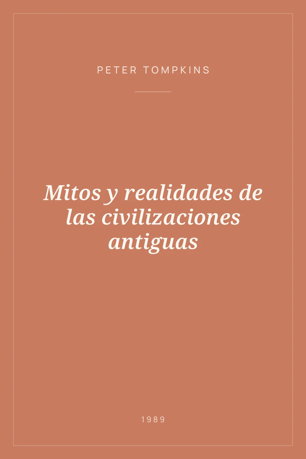 Portada de Mitos y realidades de las civilizaciones antiguas