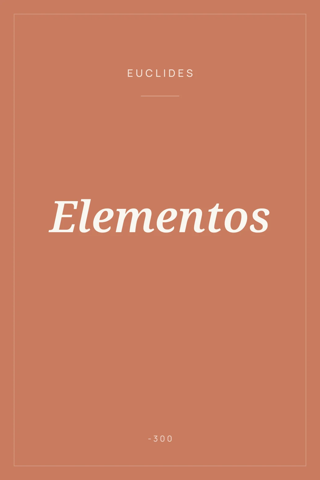 Portada de Elementos