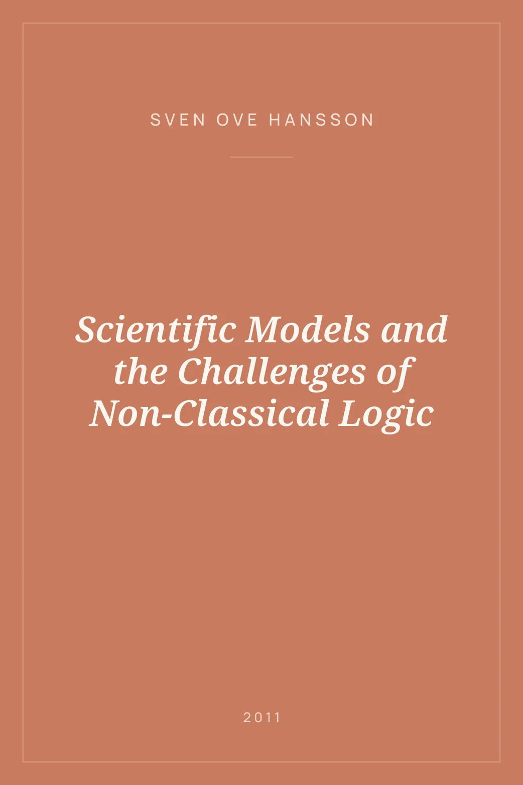 Portada de Scientific Models and the Challenges of Non-Classical Logic