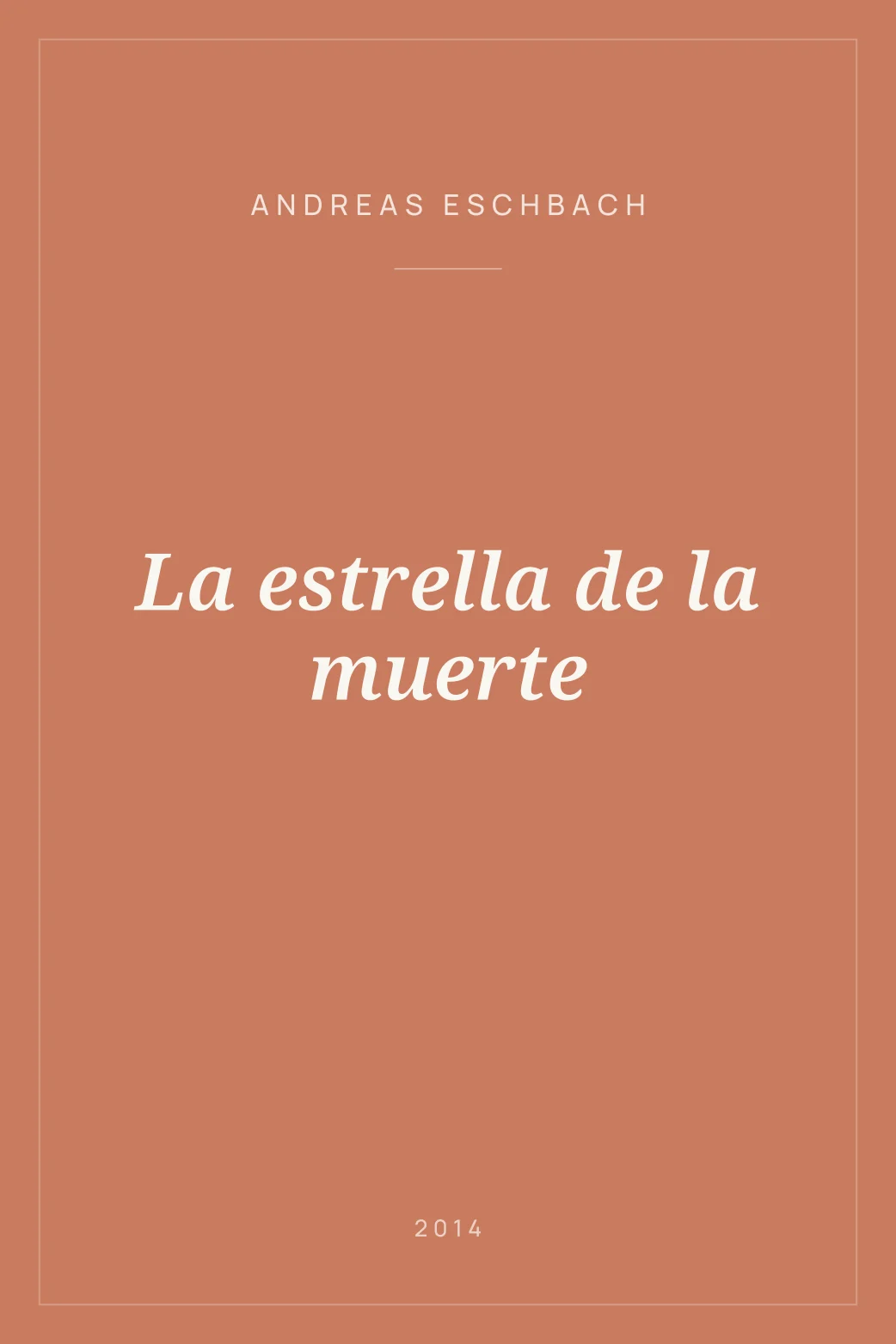 Portada de La estrella de la muerte