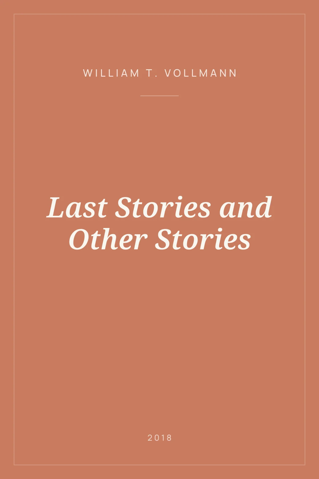 Portada de Last Stories and Other Stories