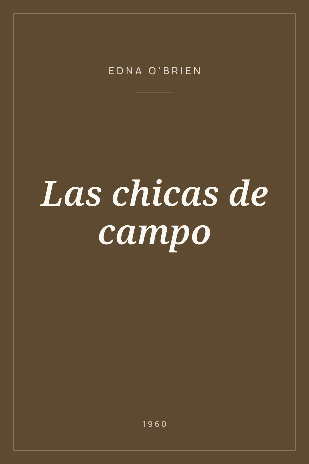 Portada de Las chicas de campo