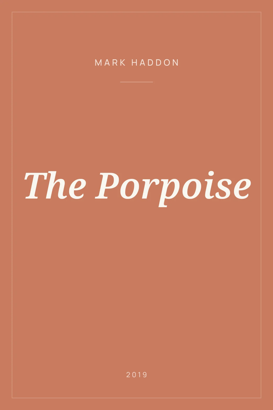 Portada de The Porpoise
