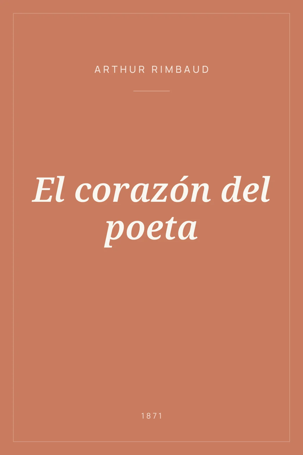 Portada de El corazón del poeta