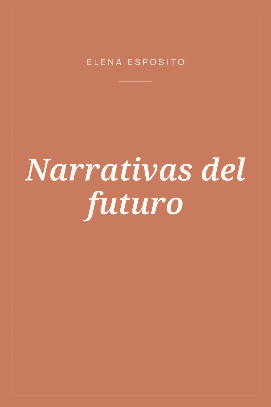 Portada de Narrativas del futuro