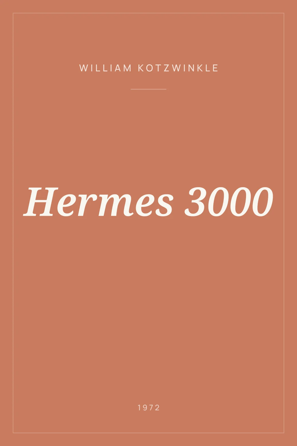 Portada de Hermes 3000