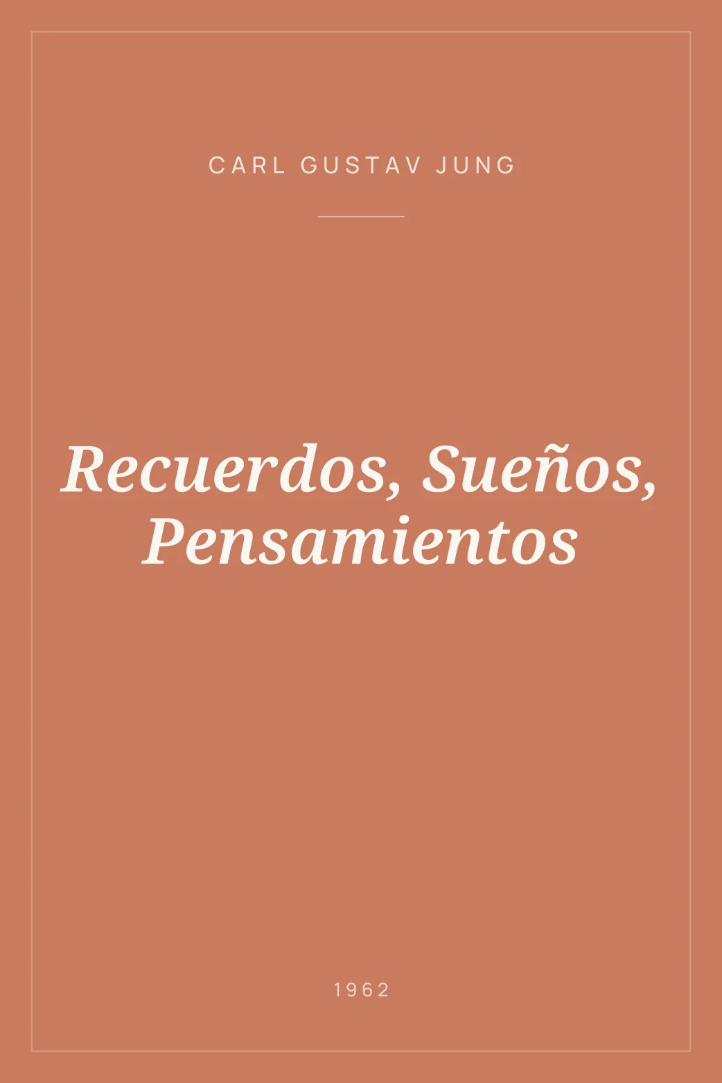 Portada de Recuerdos, Sueños, Pensamientos