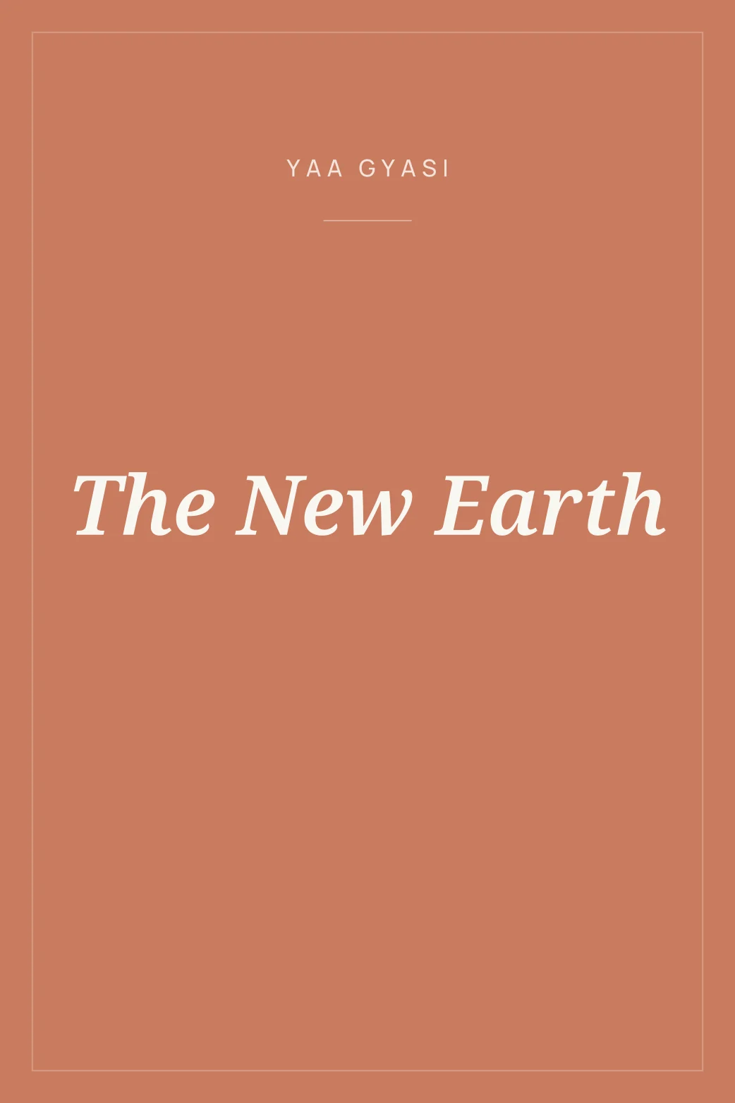 Portada de The New Earth