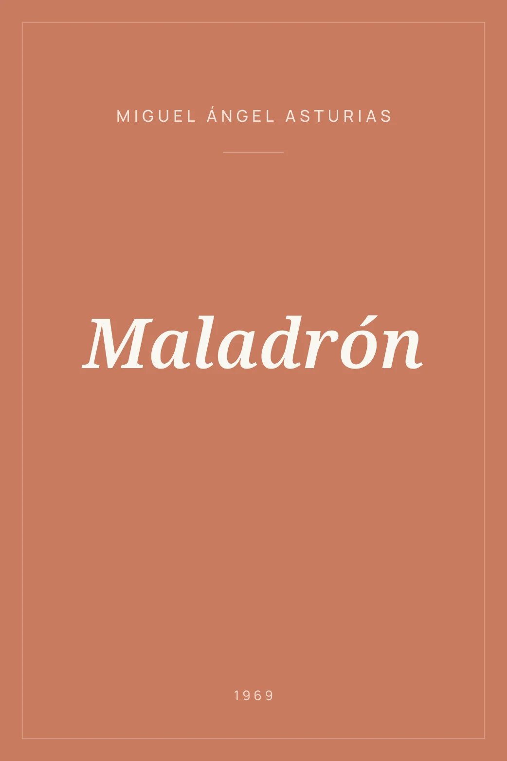 Portada de Maladrón