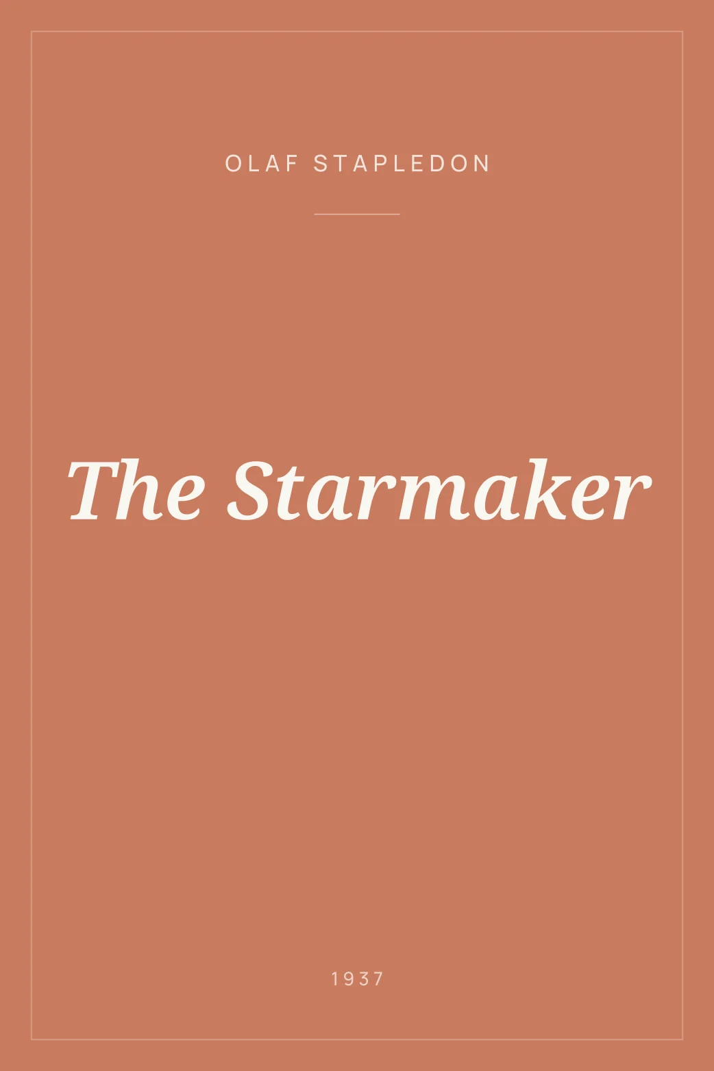 Portada de The Starmaker