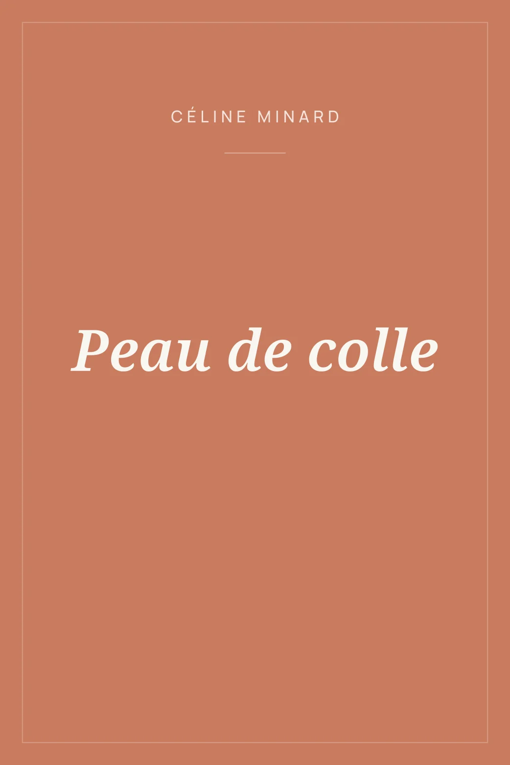 Portada de Peau de colle