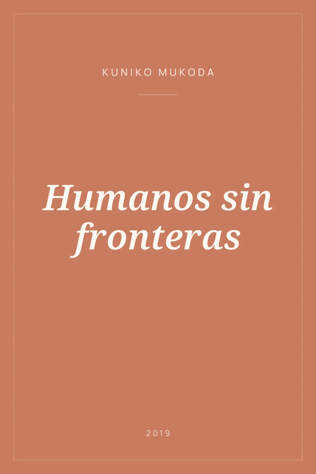Portada de Humanos sin fronteras