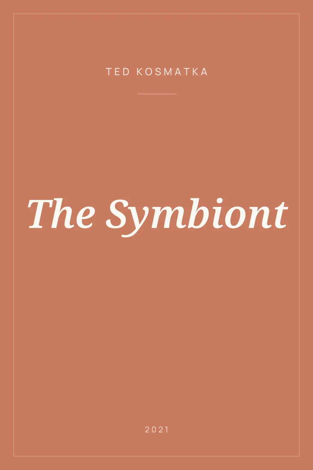 Portada de The Symbiont