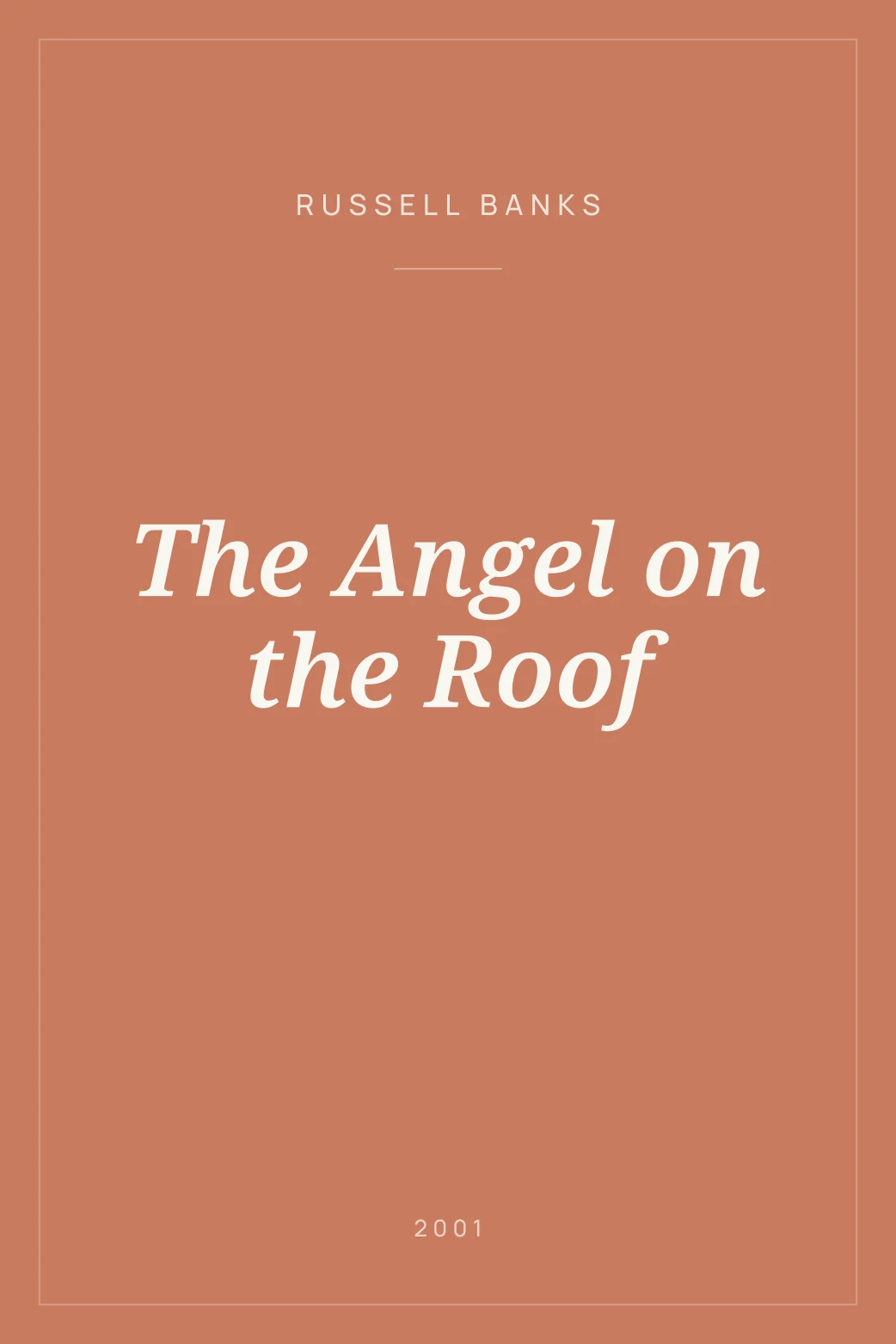Portada de The Angel on the Roof