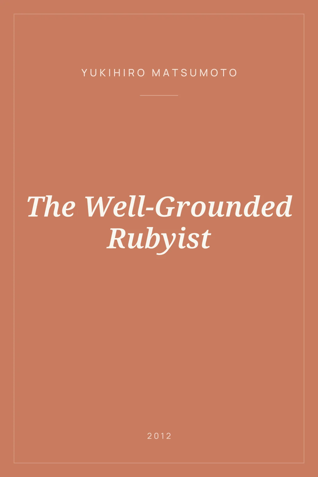 Portada de The Well-Grounded Rubyist