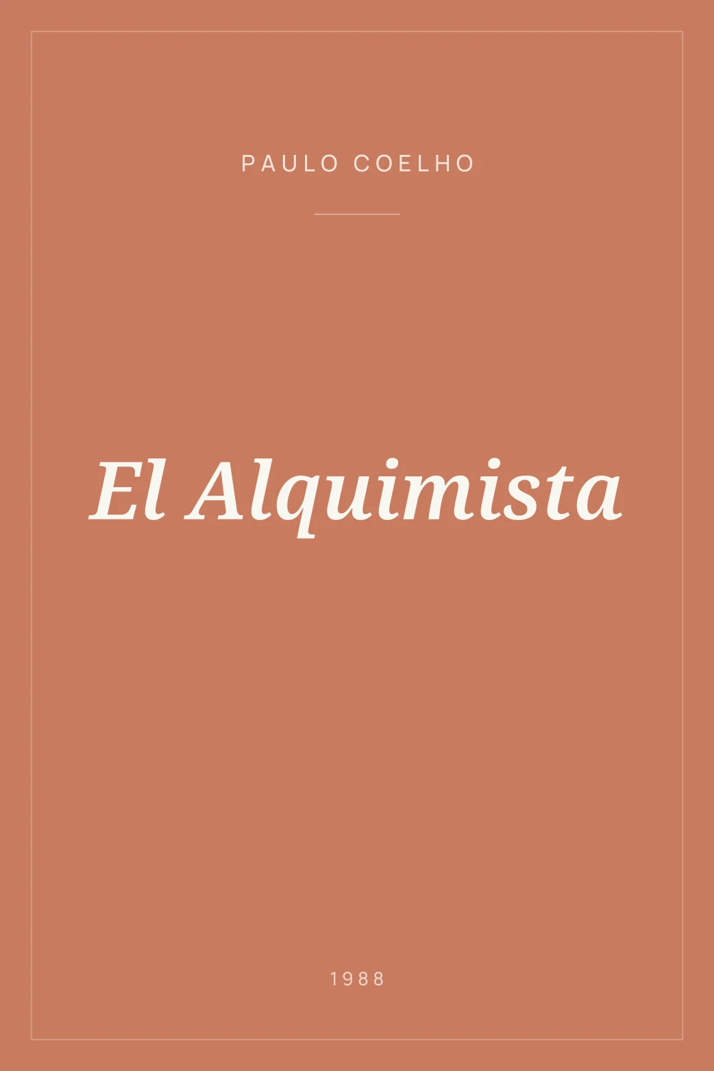 Portada de El Alquimista