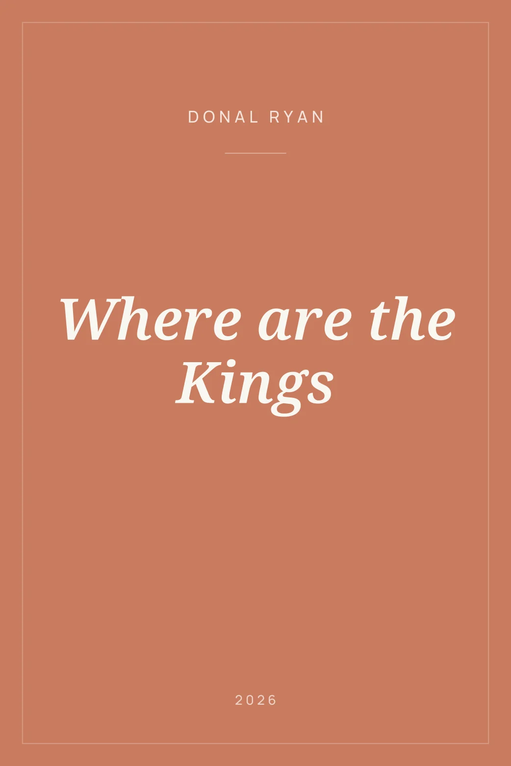 Portada de Where are the Kings