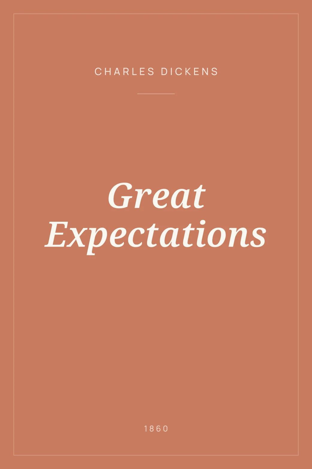 Portada de Great Expectations