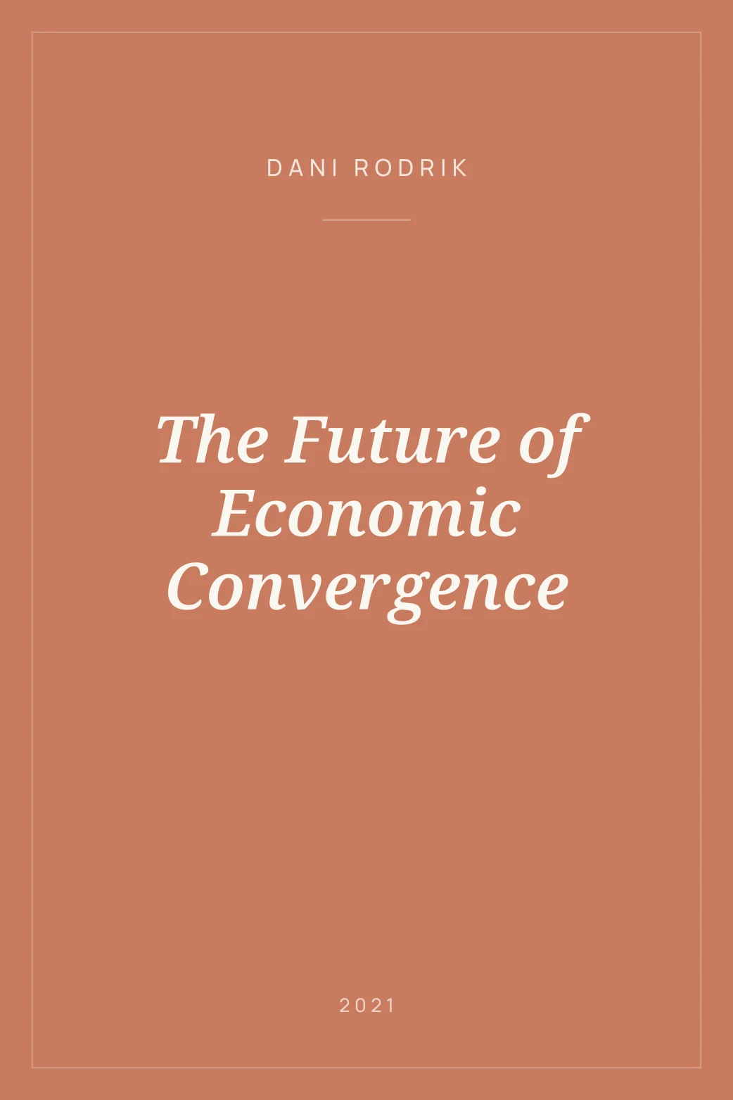 Portada de The Future of Economic Convergence