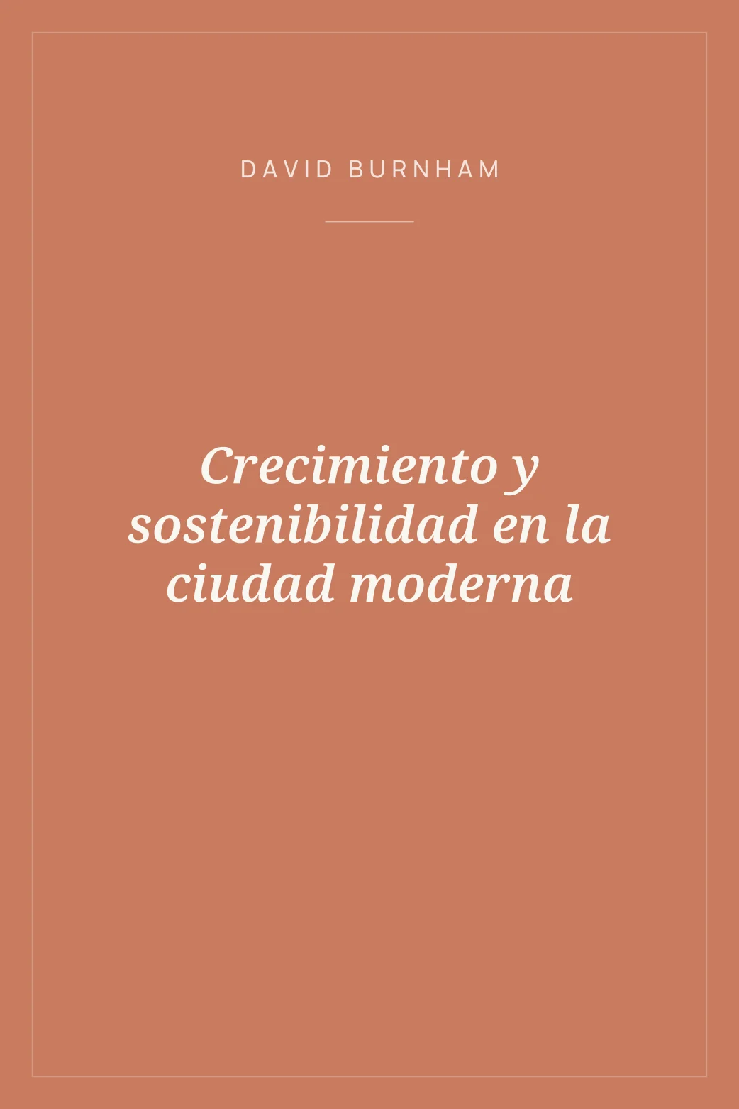 Portada de Crecimiento y sostenibilidad en la ciudad moderna