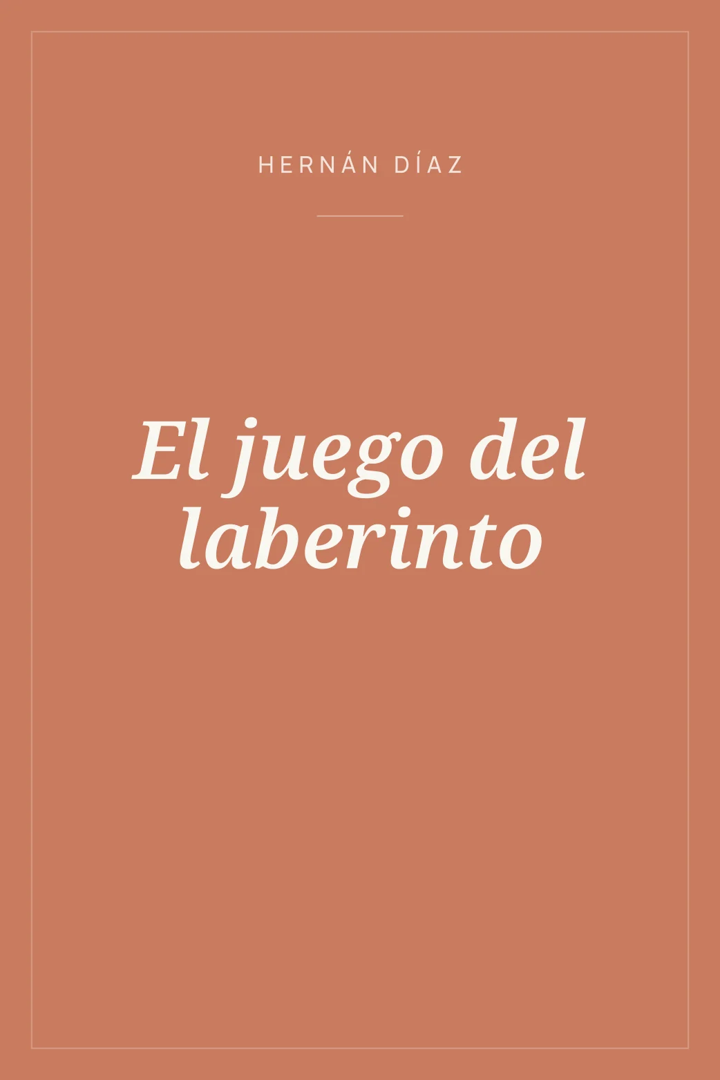 Portada de El juego del laberinto