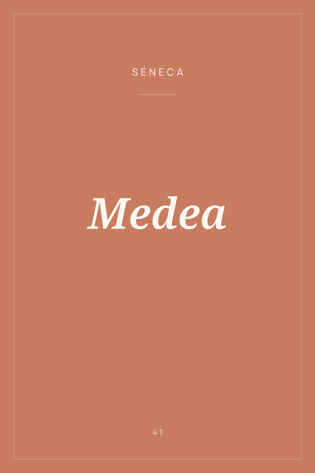 Portada de Medea