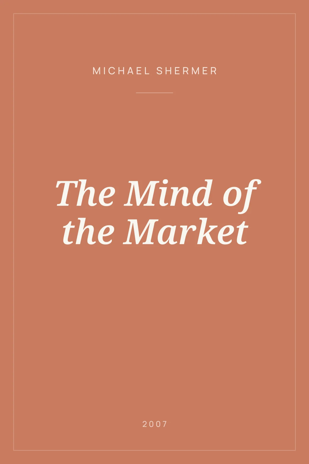 Portada de The Mind of the Market