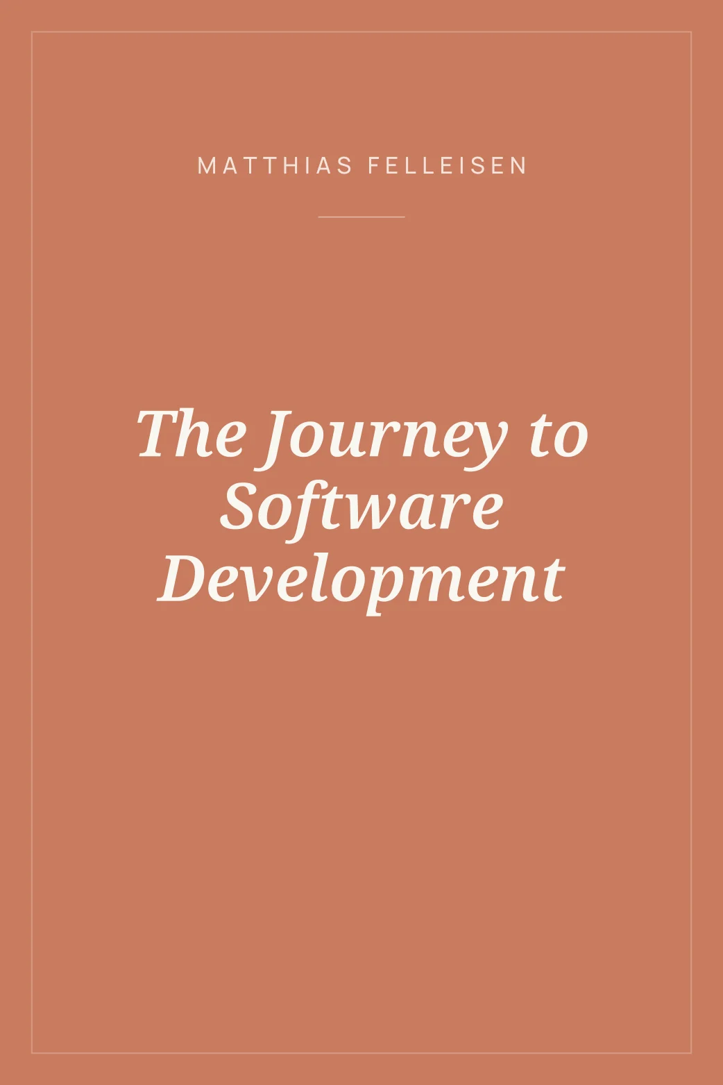 Portada de The Journey to Software Development
