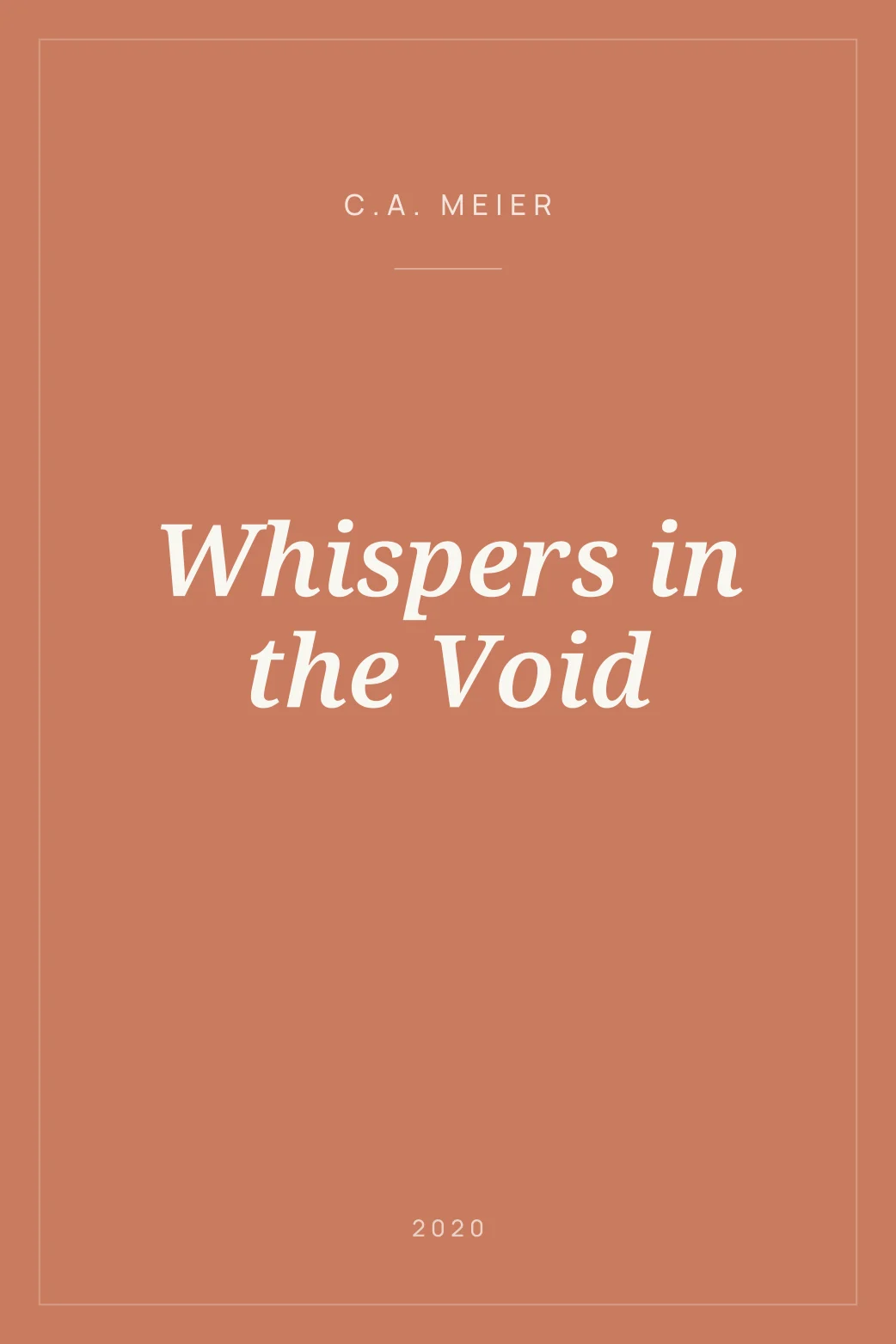 Portada de Whispers in the Void