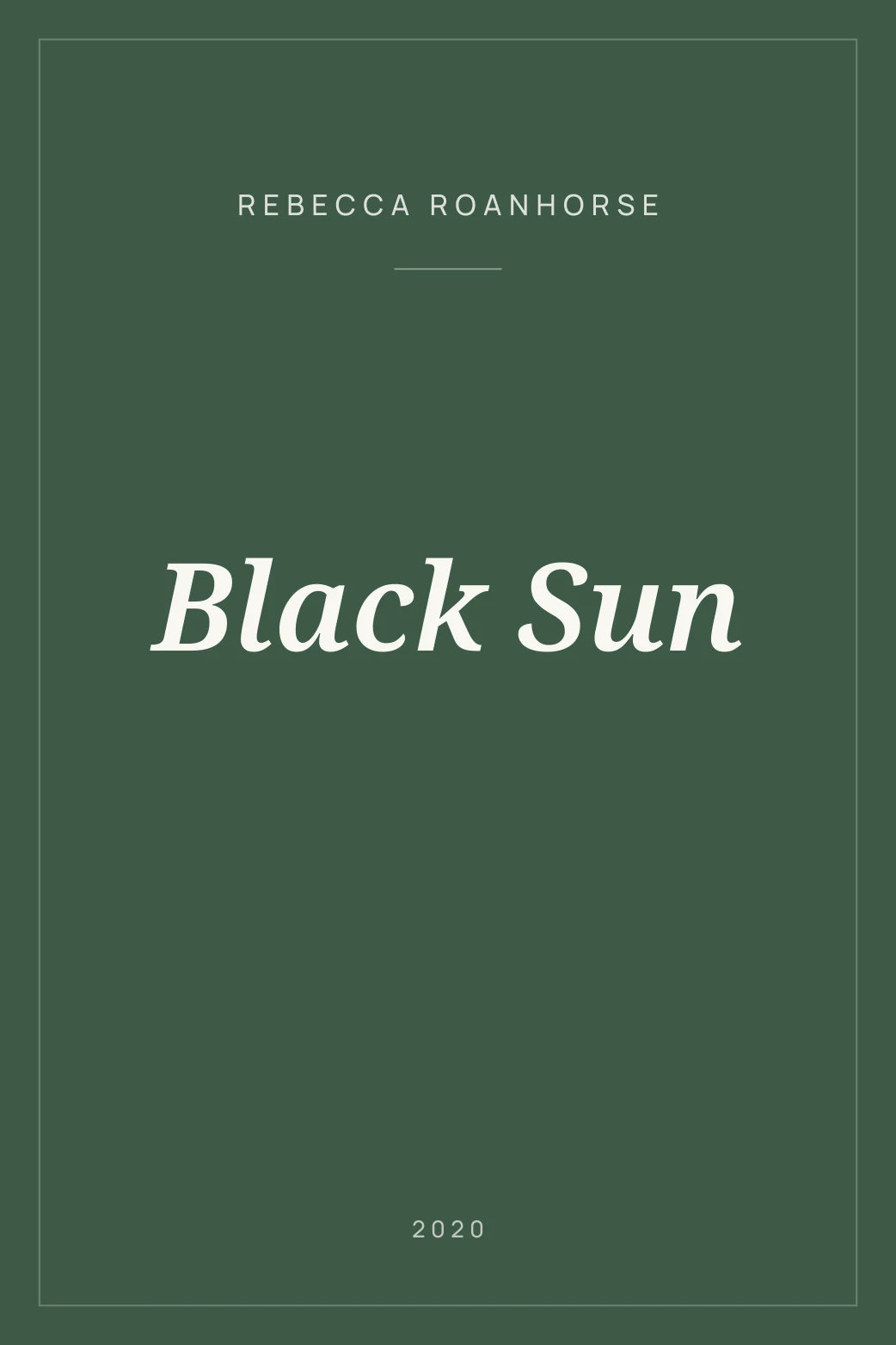 Portada de Black Sun