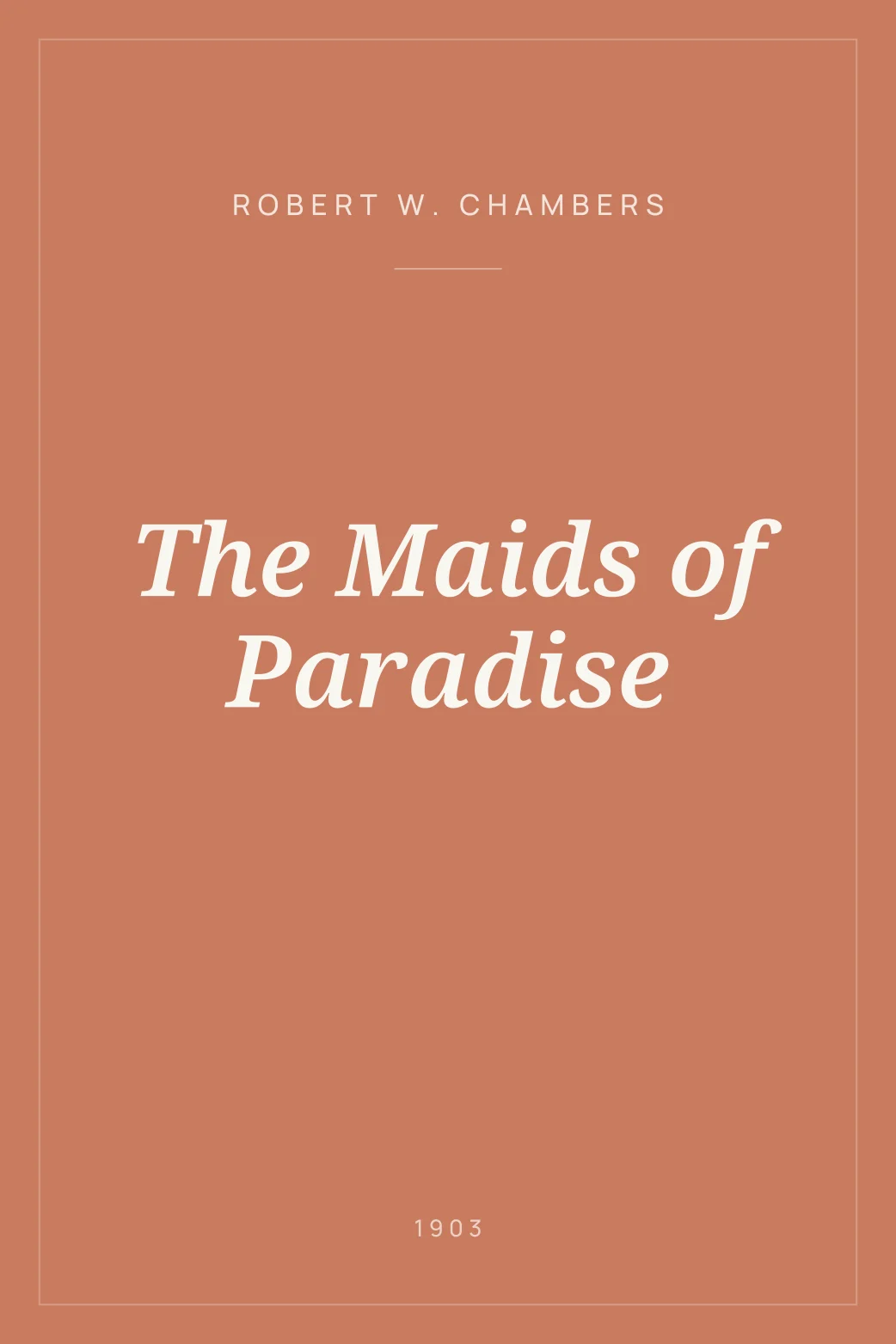 Portada de The Maids of Paradise