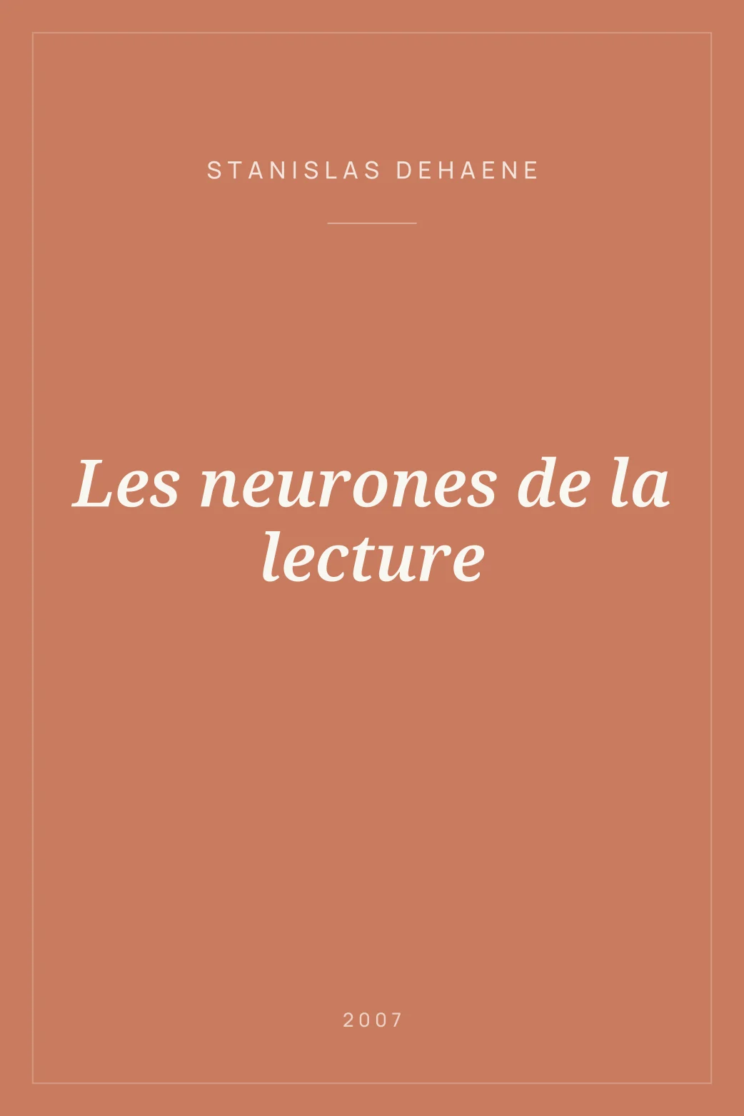 Portada de Les neurones de la lecture