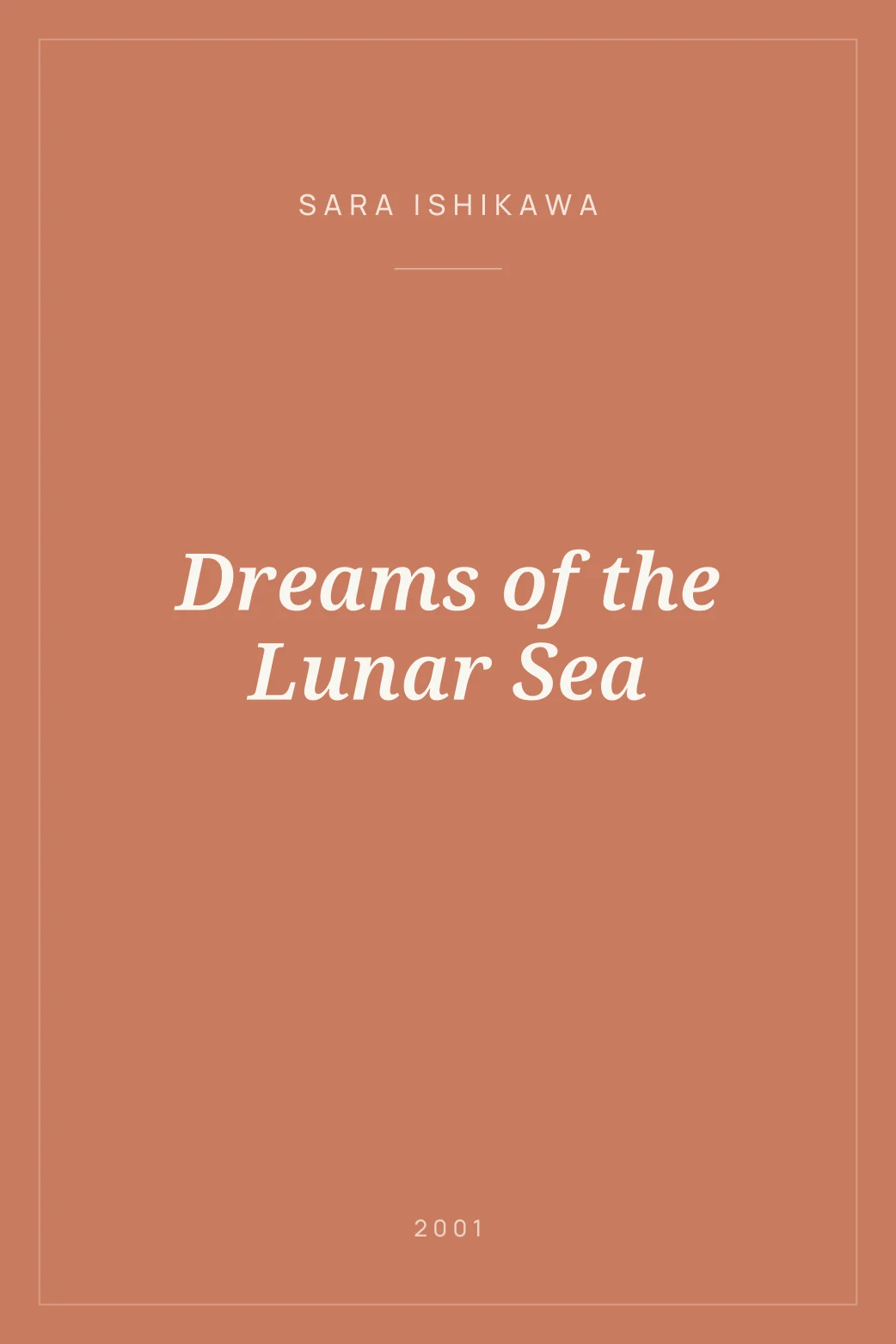 Portada de Dreams of the Lunar Sea