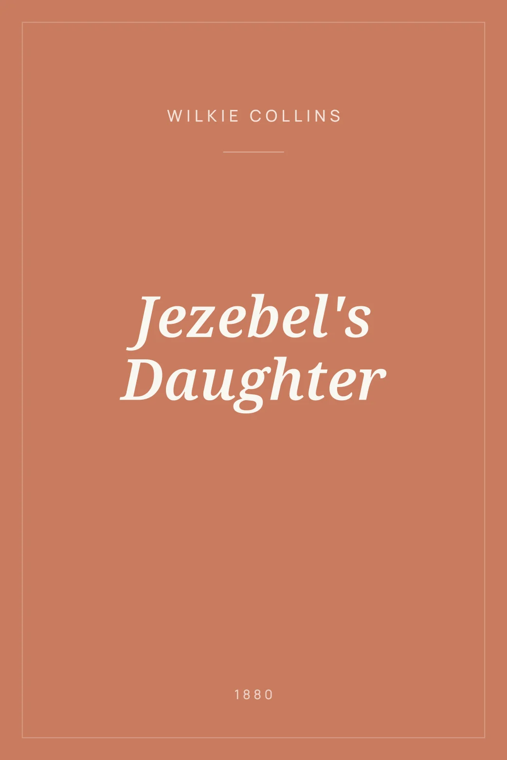 Portada de Jezebel's Daughter