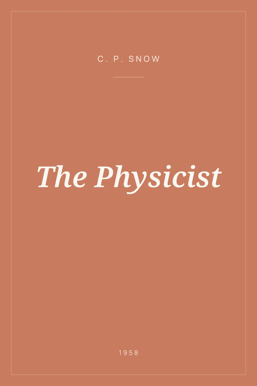 Portada de The Physicist