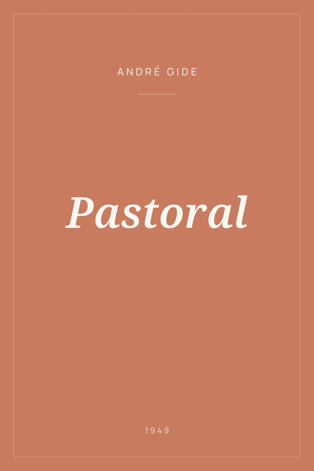 Portada de Pastoral