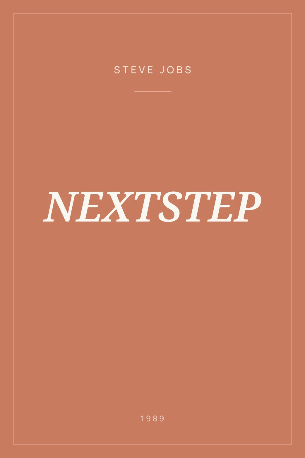 Portada de NEXTSTEP